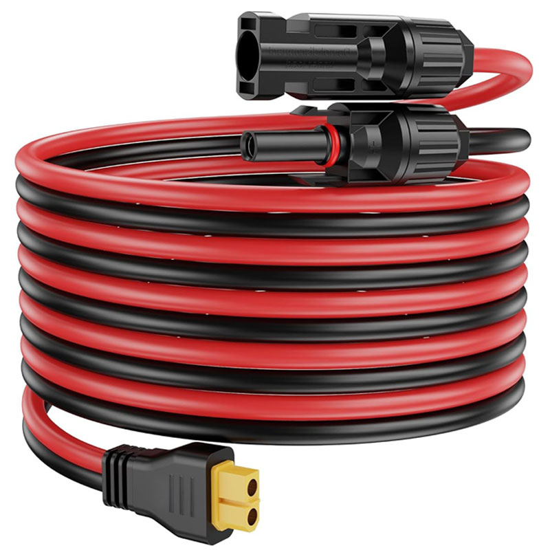 Outdoor Lighting Extension Cable - 3m 1.5m 12AWG XT60 メスソーラー延長ケーブル Anker
