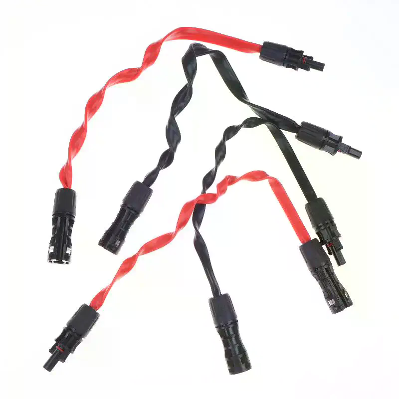 Outdoor Lighting Extension Cable - 2個入り 12AWG 10AWG 4mm² 6mm² 防水コネクタ