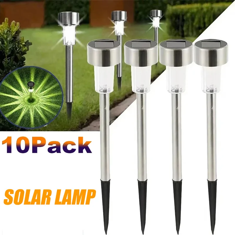 Landscape Spike Light - ソーラー屋外ライトガーデンランプ太陽光発電防水風景パス屋外庭裏庭芝生パティオ装飾植物
