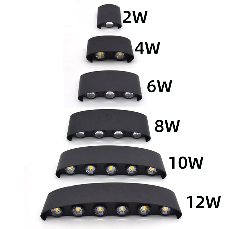 上下 LED ウォールランプ防水 IP65 アルミインテリア - Xl Outdoor Lighting のレビューと価格