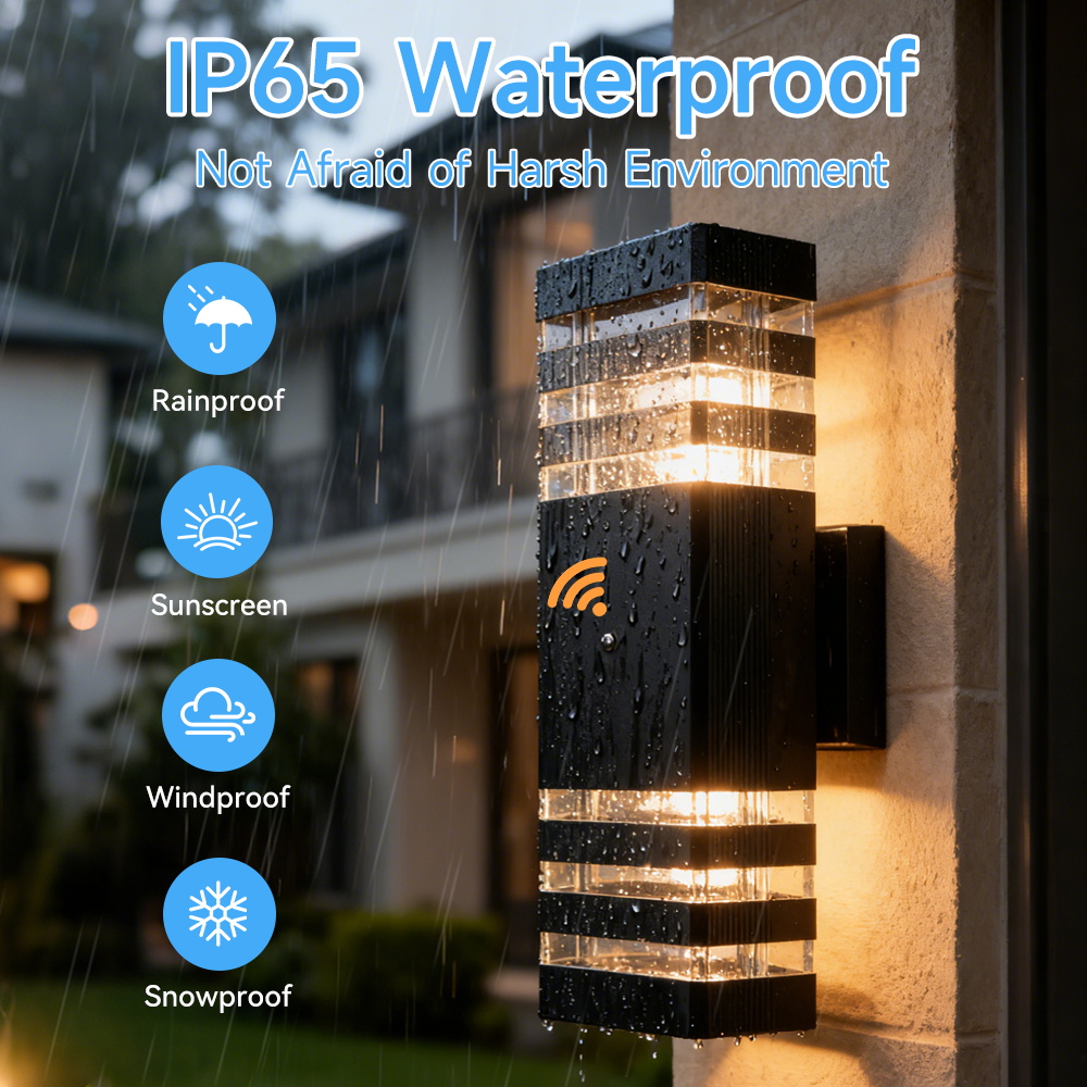 センサーライト屋外壁ランプ GU10 壁装飾ライト屋内防水モ - Xl Outdoor Lighting のレビューと価格