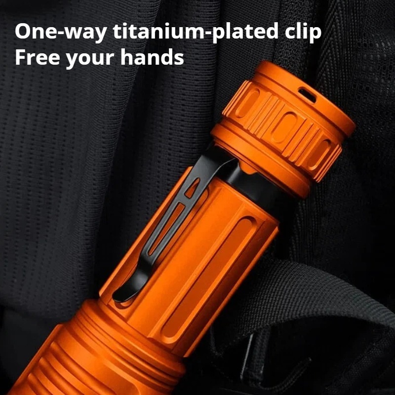 強力な光 LED 懐中電灯ズーム可能 TYPE-C 充電式屋 - Outdoor Lighting Lanterns のレビューと価格