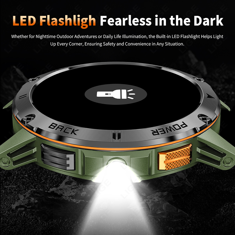 LIGE 400mAh ミリタリーグレードメンズスマートウォ - Outdoor Lighting Smart Controller のレビューと価格