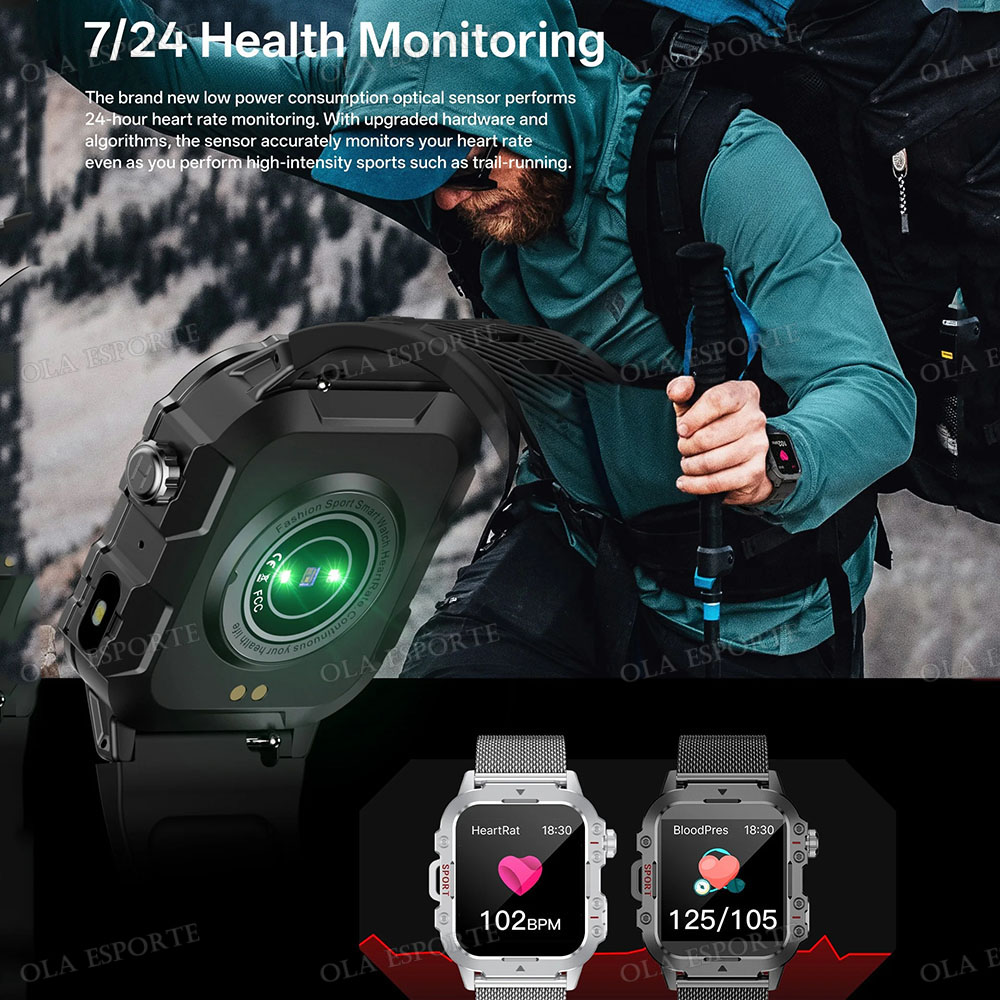 2026年ミリタリーアウトドアスマートウォッチメンズGPS懐 - Outdoor Lighting Smart Controller のレビューと価格