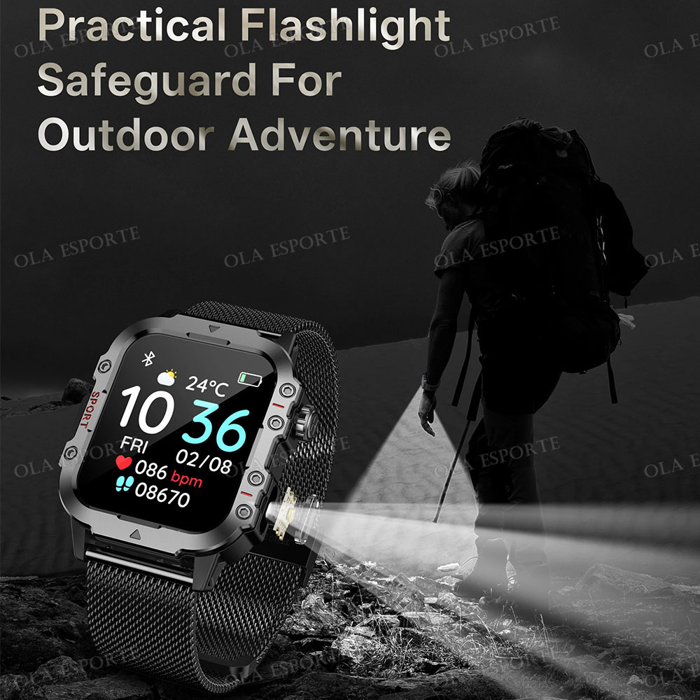 2026年ミリタリーアウトドアスマートウォッチメンズGPS懐 - Outdoor Lighting Smart Controller のレビューと価格