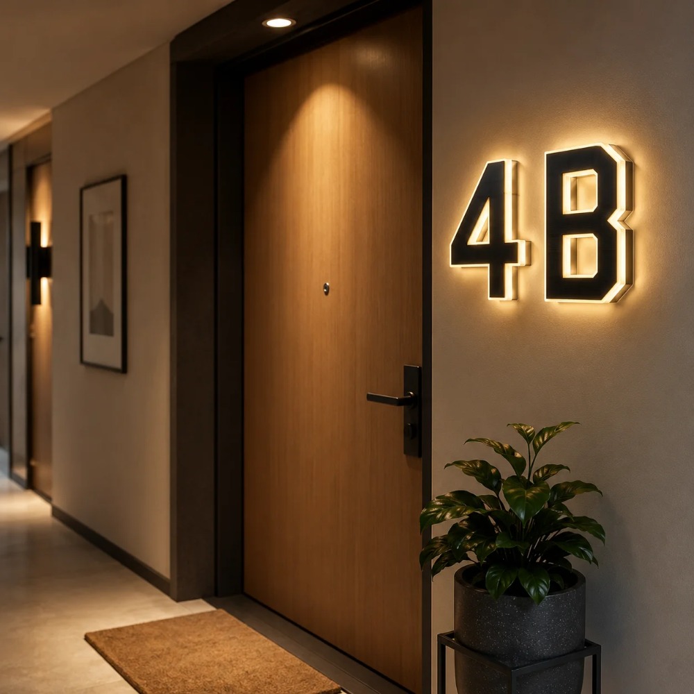 ソーラーLED家番号サイン 防水ライトセンサー付きアドレスプ - Outdoor Lighting Front Yard のレビューと価格