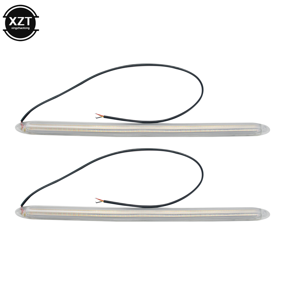2 個ユニバーサル 12V DRL LED ストリップ車のデ - Waterproof Led Strip のレビューと価格