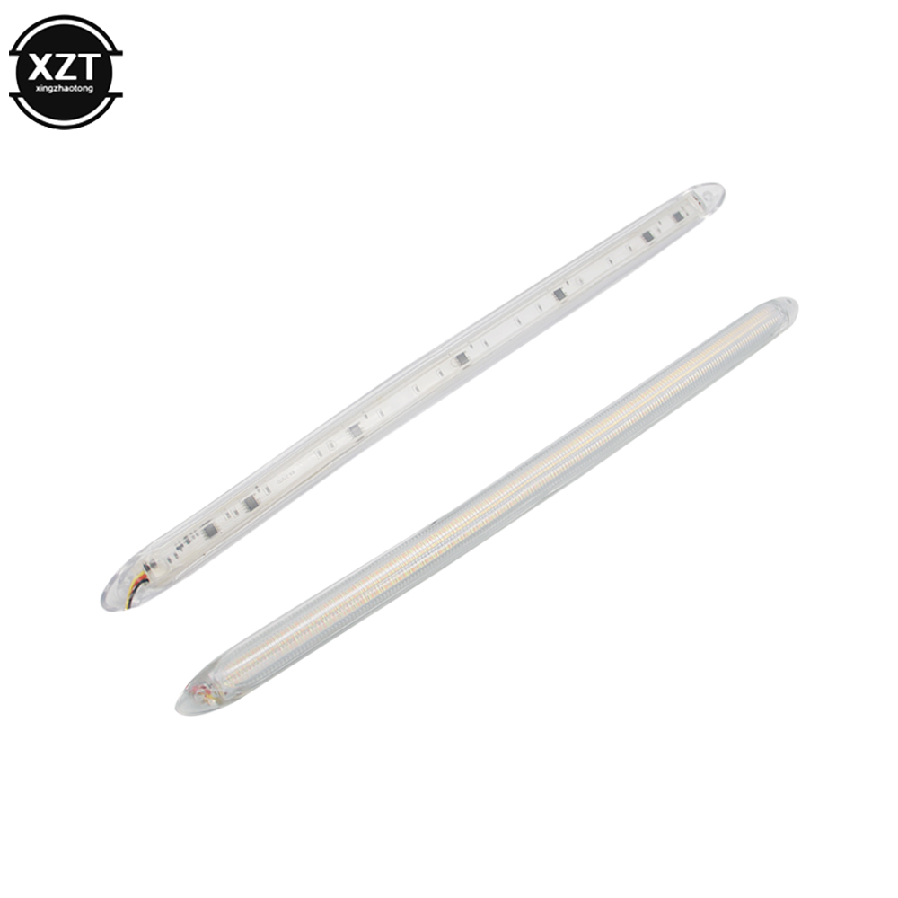 2 個ユニバーサル 12V DRL LED ストリップ車のデ - Waterproof Led Strip のレビューと価格