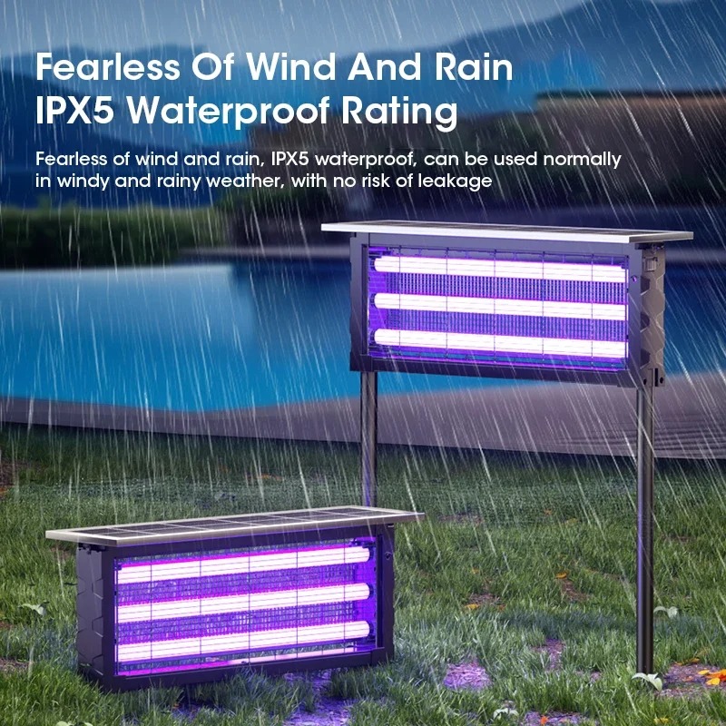 頑丈なソーラー式害虫駆除ランプ、防錆耐久性のあるハウジング、 - Outdoor Lighting On Fence のレビューと価格