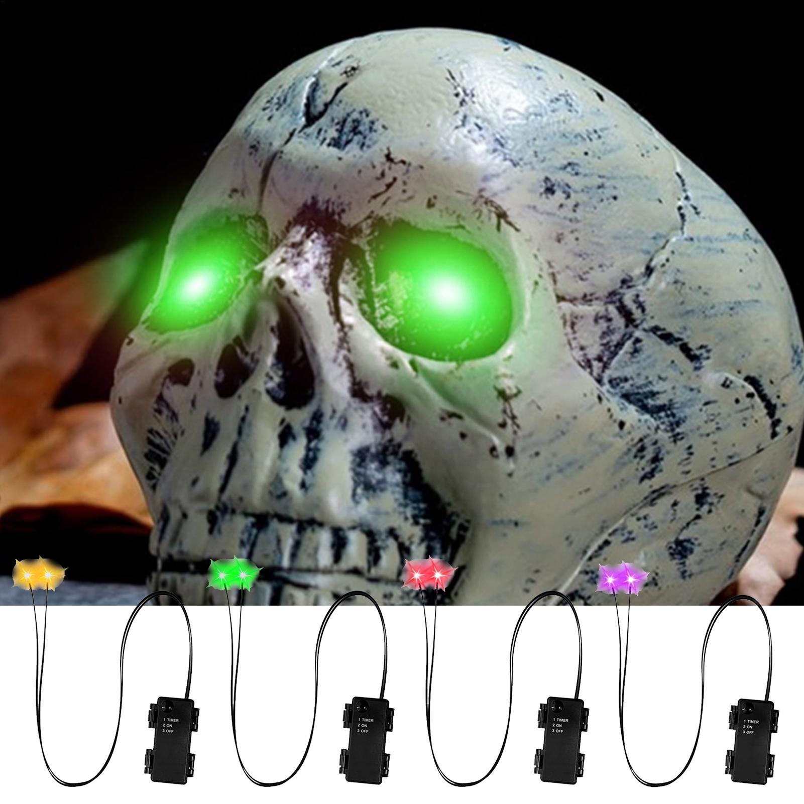 1個 光る目 ハロウィン ライトアップアイ スカル用 タイマ - Outdoor Lighting Timer のレビューと価格