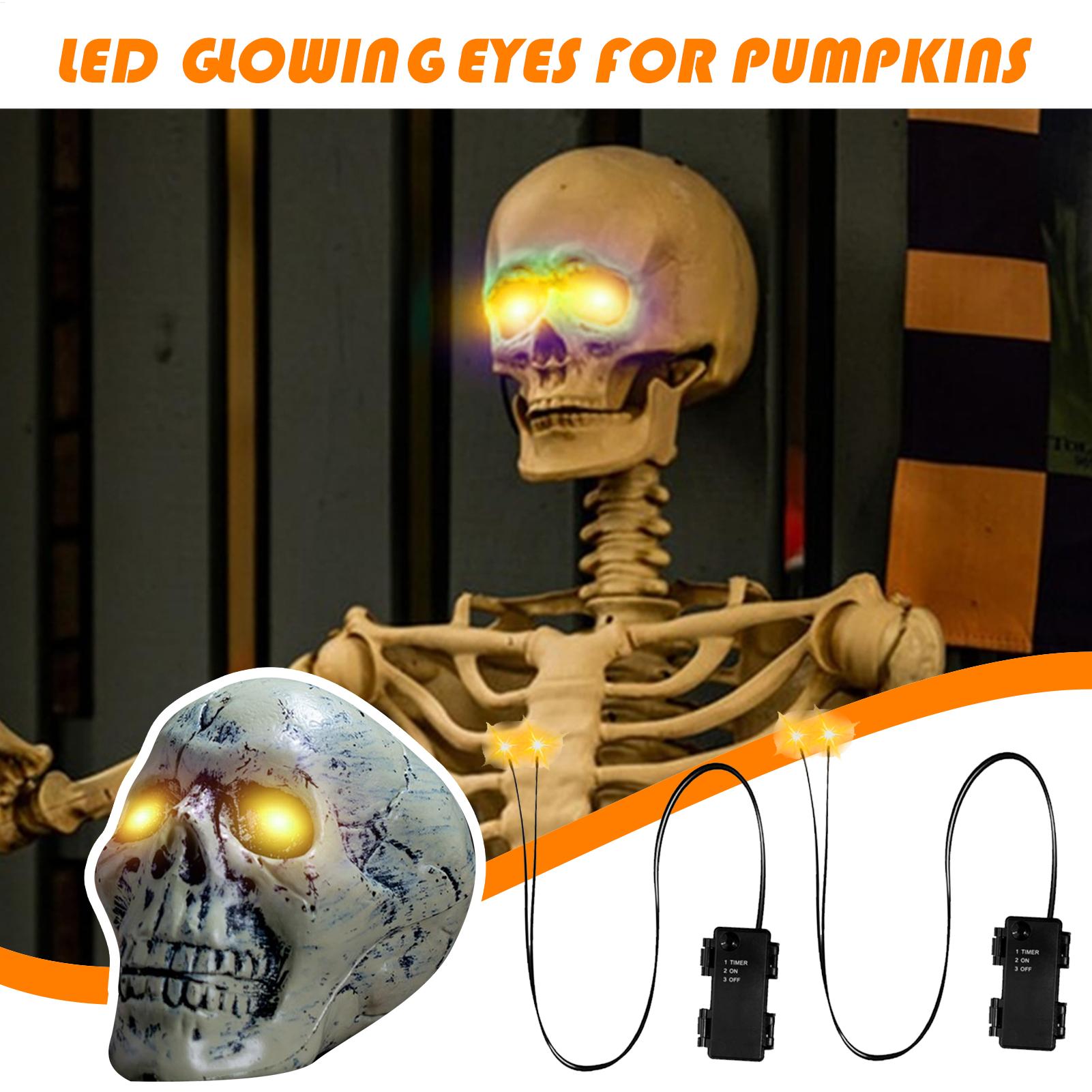 1個 光る目 ハロウィン ライトアップアイ スカル用 タイマ - Outdoor Lighting Timer のレビューと価格