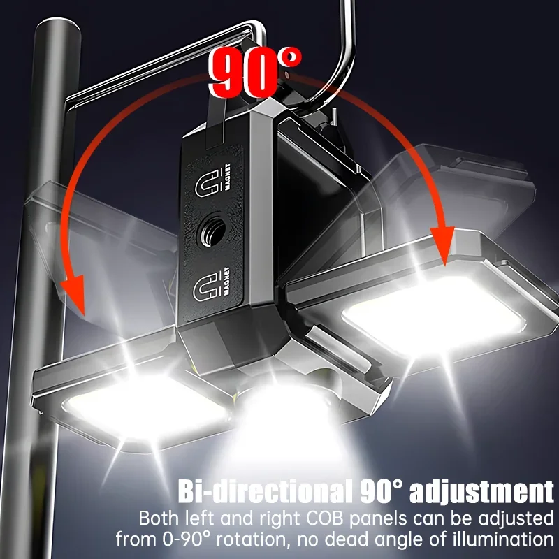 ミニ懐中電灯キーホルダーライト COB ワークライト USB - Outdoor Lighting Lanterns のレビューと価格