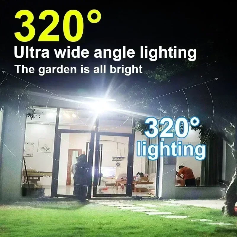 12000LM強力ソーラーウォールランプ、リモコン付き屋外I - Xl Outdoor Lighting のレビューと価格