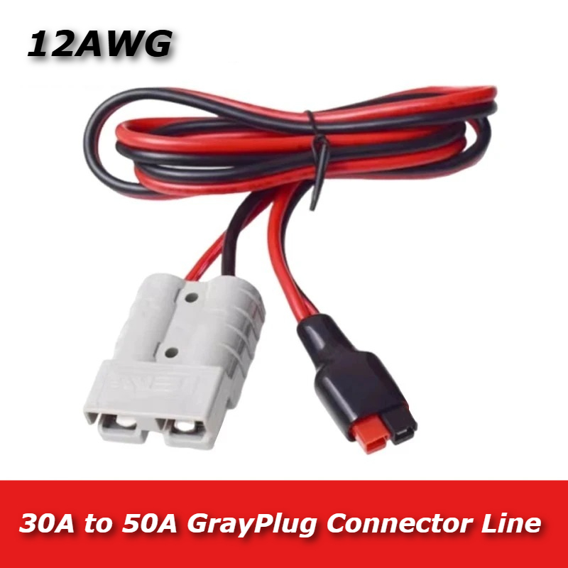 30A/45A から 50A グレープラグコネクタライン 1 - Outdoor Lighting Extension Cable のレビューと価格