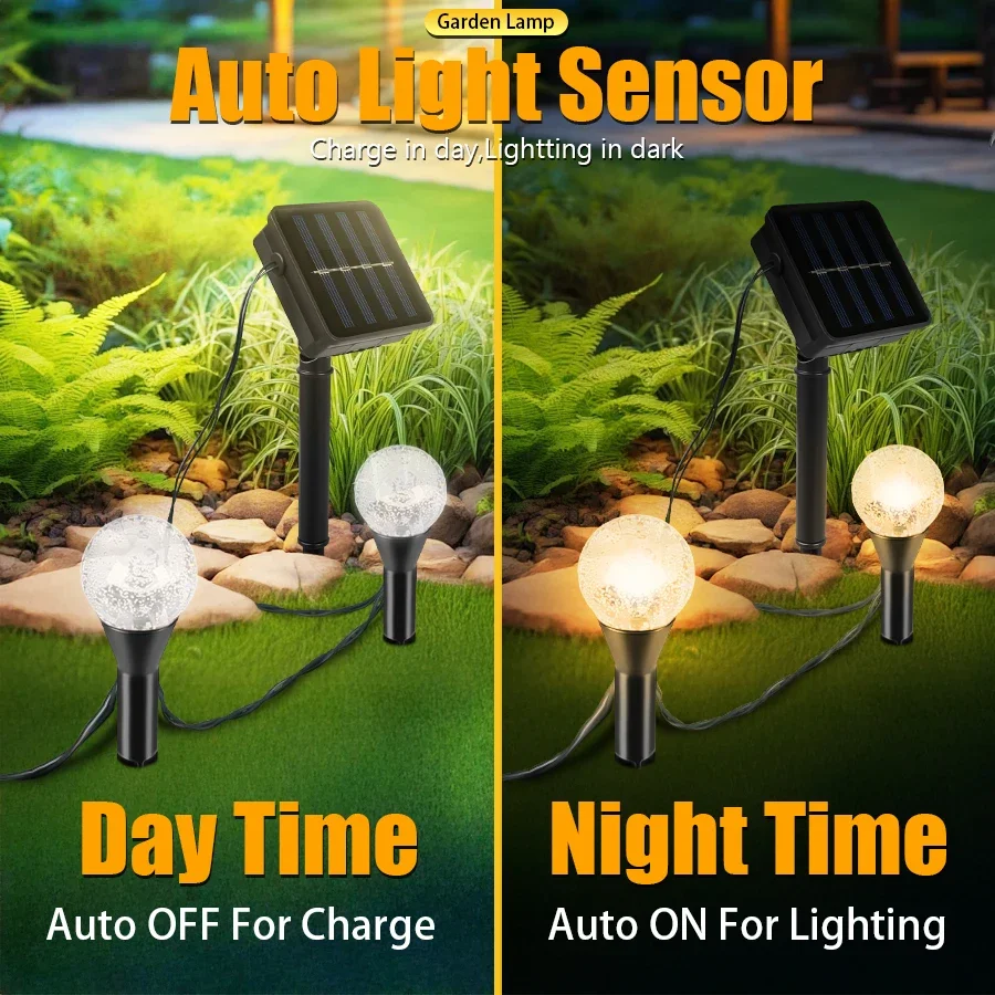 屋外ソーラー 20 Led ライトガーデンクリスマス装飾妖精 - Landscape Spike Light のレビューと価格