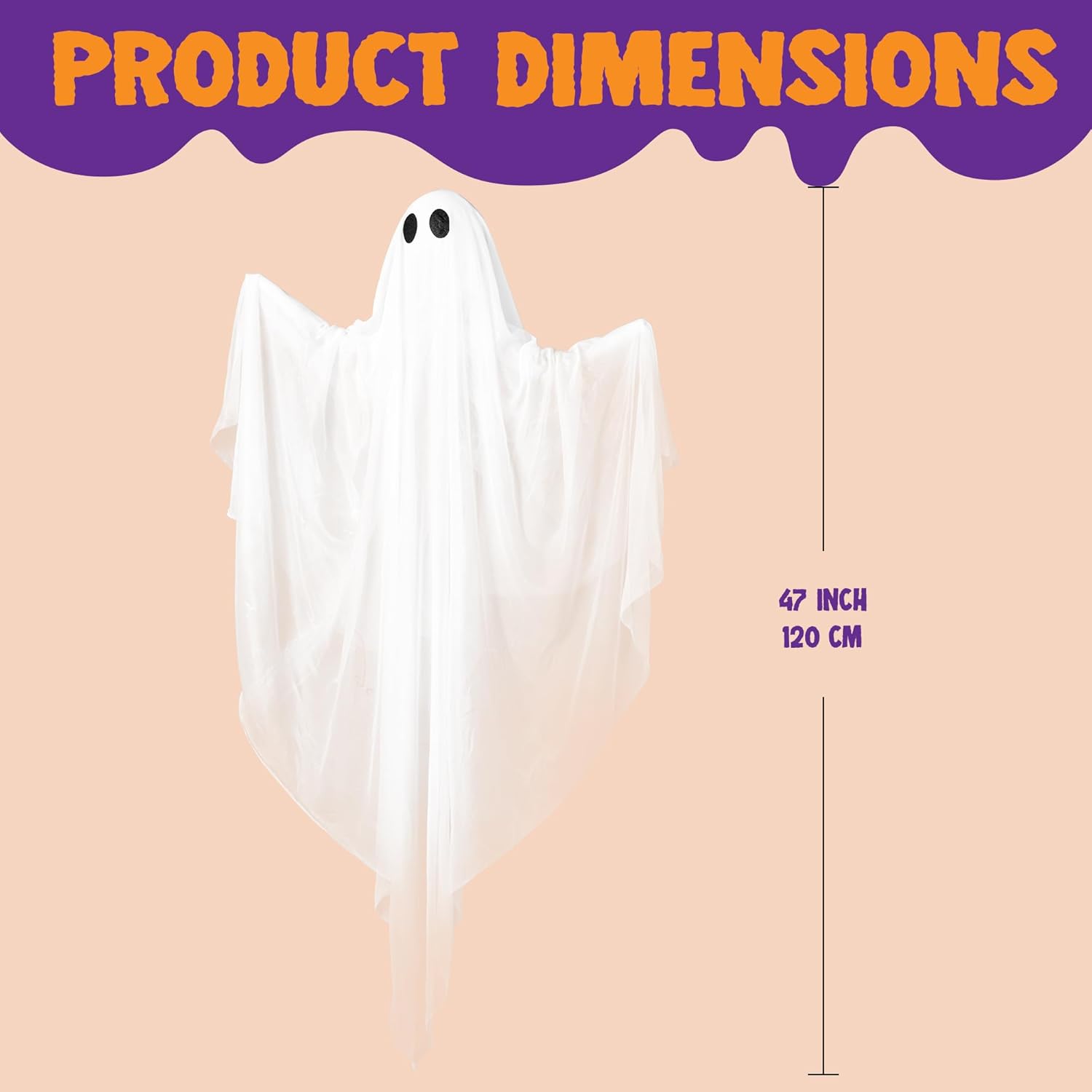 ハロウィン ハンギングライトアップゴースト 不気味な緑色のL - Outdoor Lighting Front Yard のレビューと価格
