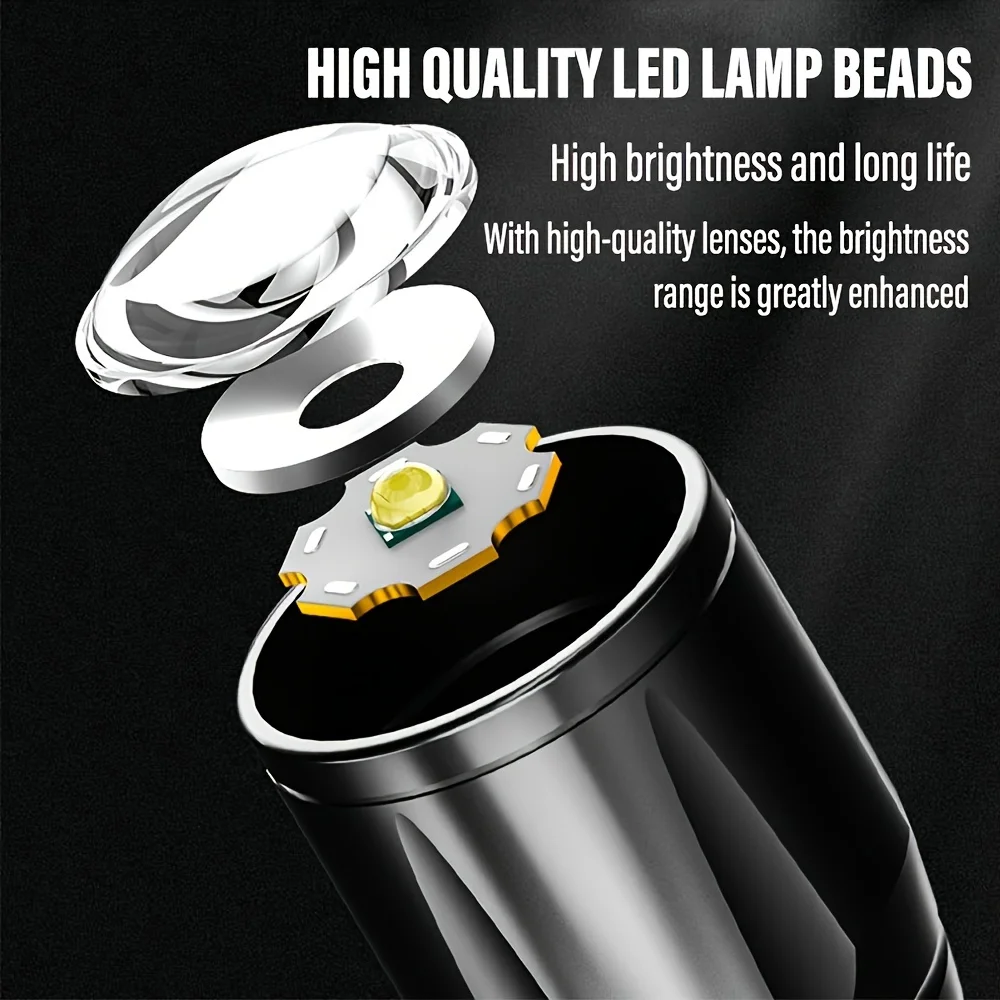 ミニ LED 懐中電灯 COB 投光器ポータブル作業トーチ  - Outdoor Lighting Lanterns のレビューと価格