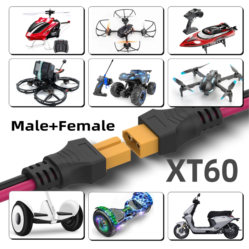 XT60 延長ケーブル 12AWG XT60 - XT60  - Outdoor Lighting Extension Cable のレビューと価格