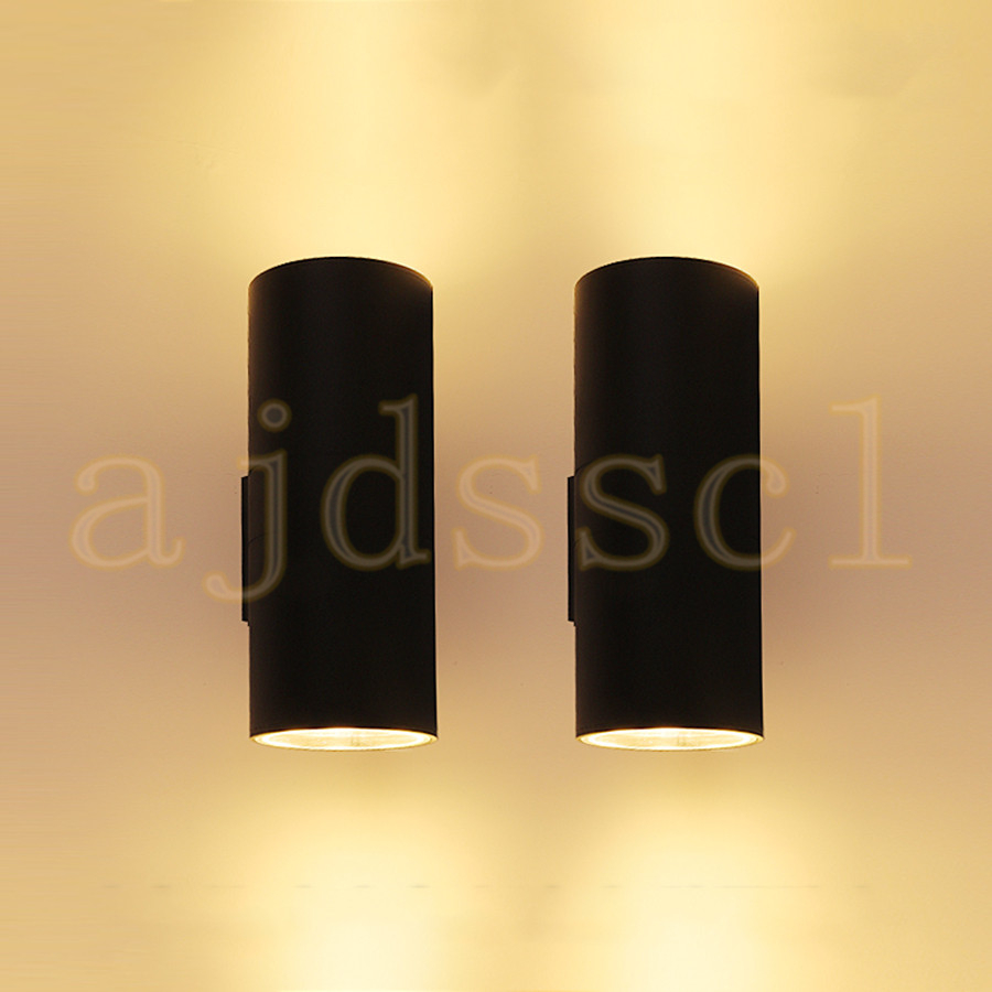 LEDポーチウォールライト上下防水18W 24Wシリンダー型 - Xl Outdoor Lighting のレビューと価格