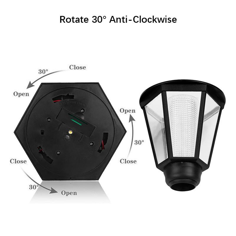 レトロなデザインのソーラーLEDウォールライト,防水,屋外照 - Outdoor Lighting Front Yard のレビューと価格