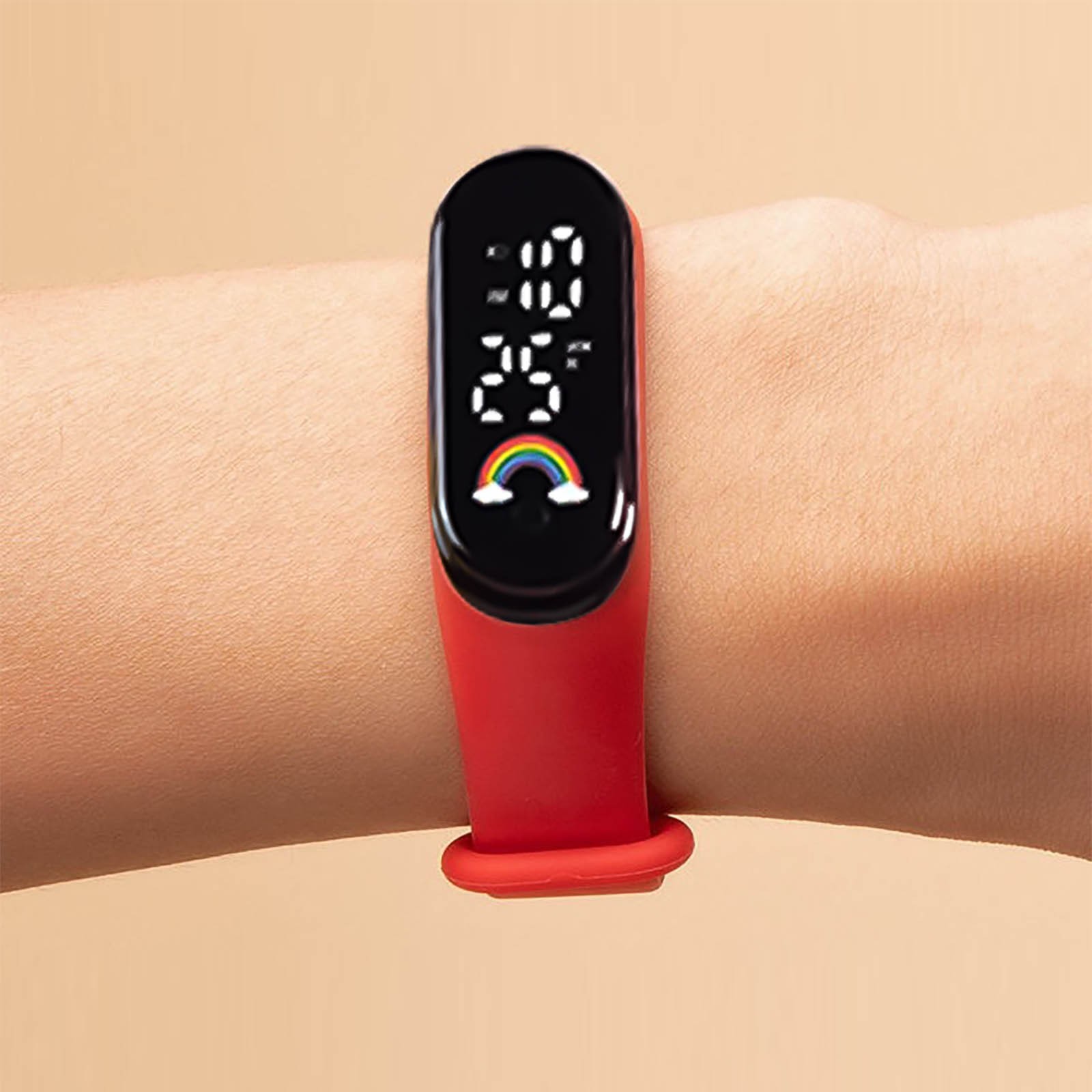 子供のための多色デジタル腕時計,アウトドアスポーツの腕時計, - Outdoor Lighting Timer のレビューと価格