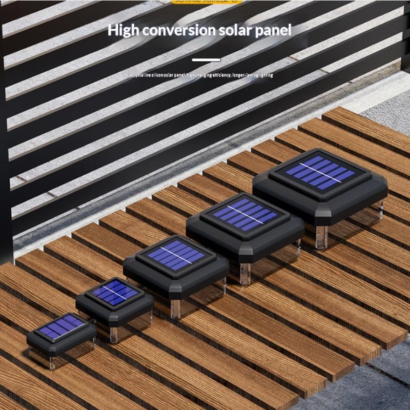 ソーラーLEDポストキャップライト 屋外フェンス用 IP65 - Outdoor Lighting On Fence のレビューと価格