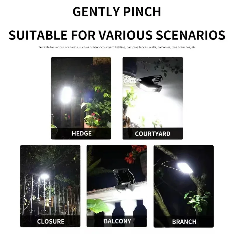 新製品 2/1個 クリップ式ソーラーライト 屋外防水 58  - Outdoor Lighting On Fence のレビューと価格