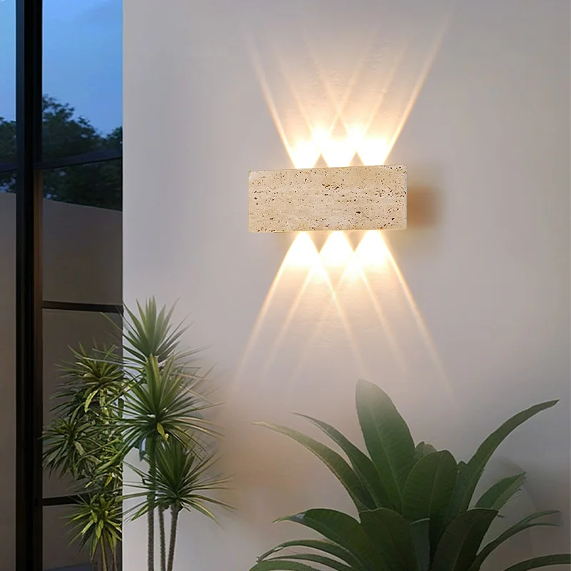 侘び寂び LED ウォールランプ ガーデンライト 石 IP6 - Xl Outdoor Lighting のレビューと価格