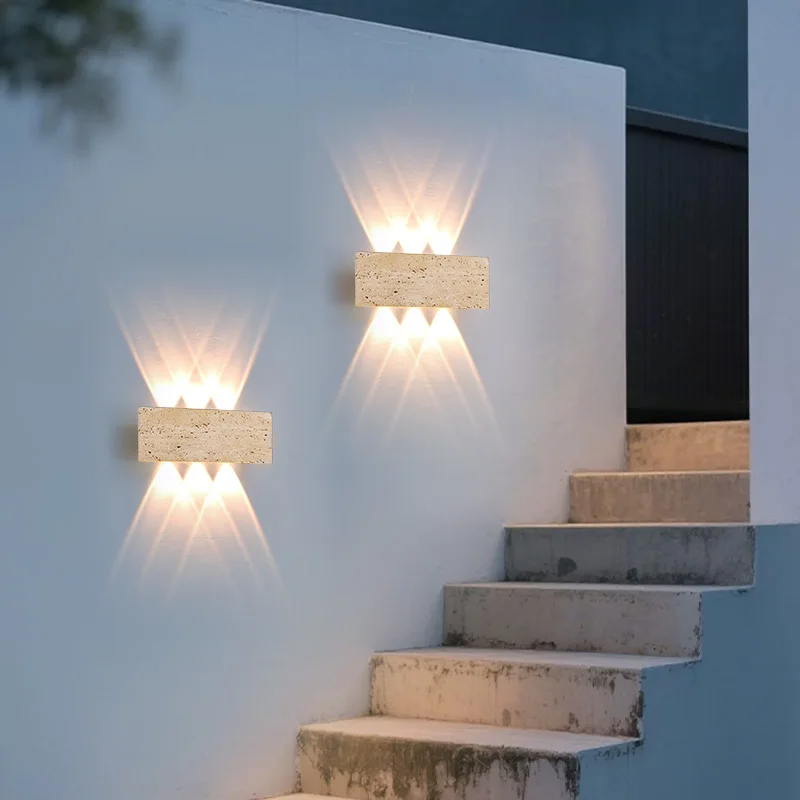侘び寂び LED ウォールランプ ガーデンライト 石 IP6 - Xl Outdoor Lighting のレビューと価格