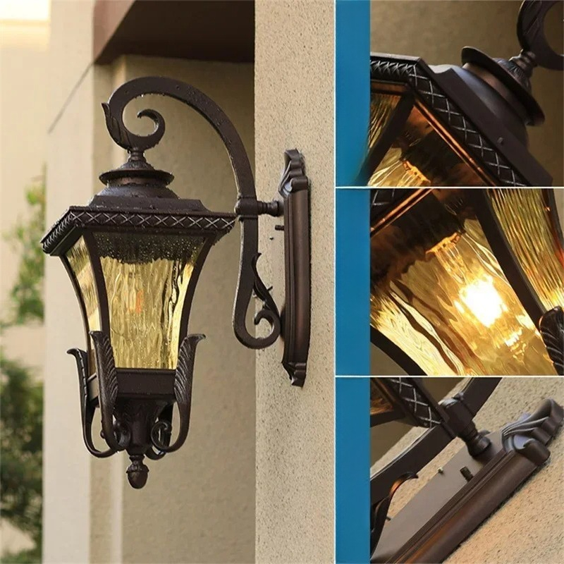 ヴィラコミュニティヨーロピアンスタイル屋外ウォールライト防水 - Xl Outdoor Lighting のレビューと価格