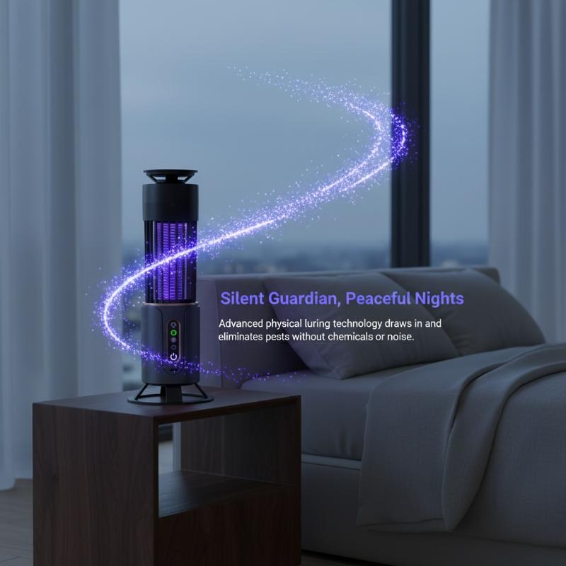 @*2-in-1電気蚊取りランプ、静音、無毒の昆虫トラップ、 - Outdoor Lighting On Fence のレビューと価格