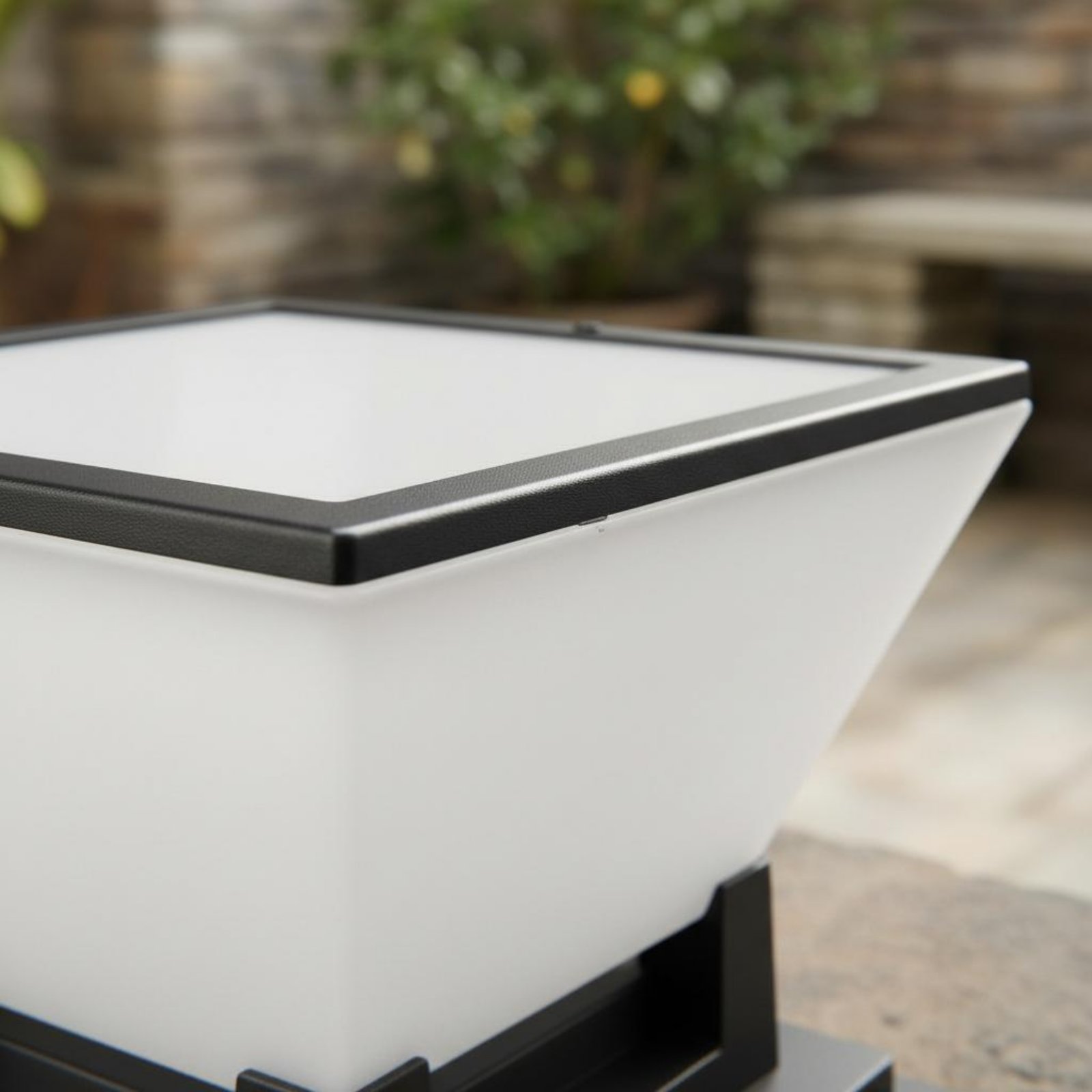ソーラーポストライト防水ソーラーフェンスライトフェンスキャッ - Outdoor Lighting Lanterns のレビューと価格